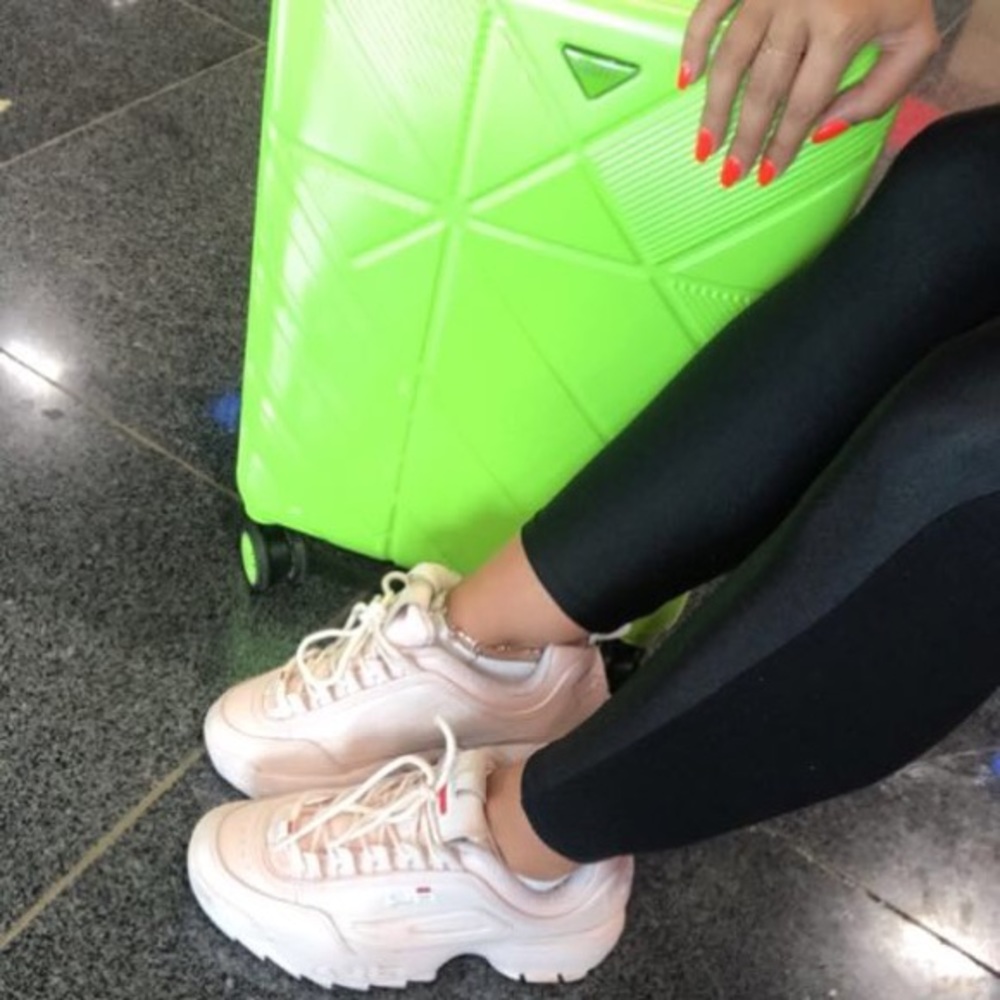 Fila premium silver Metallic sneakers - Picture 4 of 4